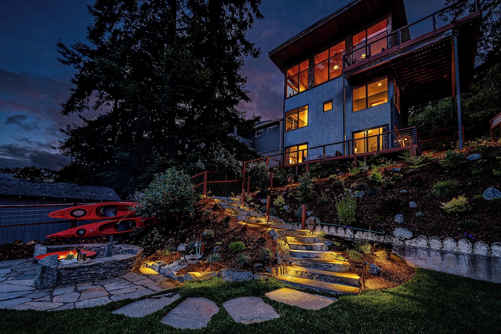 Modern Summit Lake Escape - Spacious Deck w/ View!