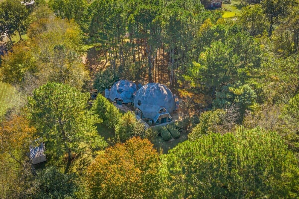 Bell Circle Eccentric Geodesic Dome-home