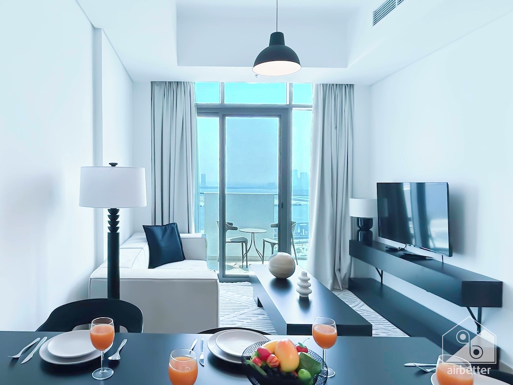 Cozy 1BR With Balcony & Views in Azizi Fawad