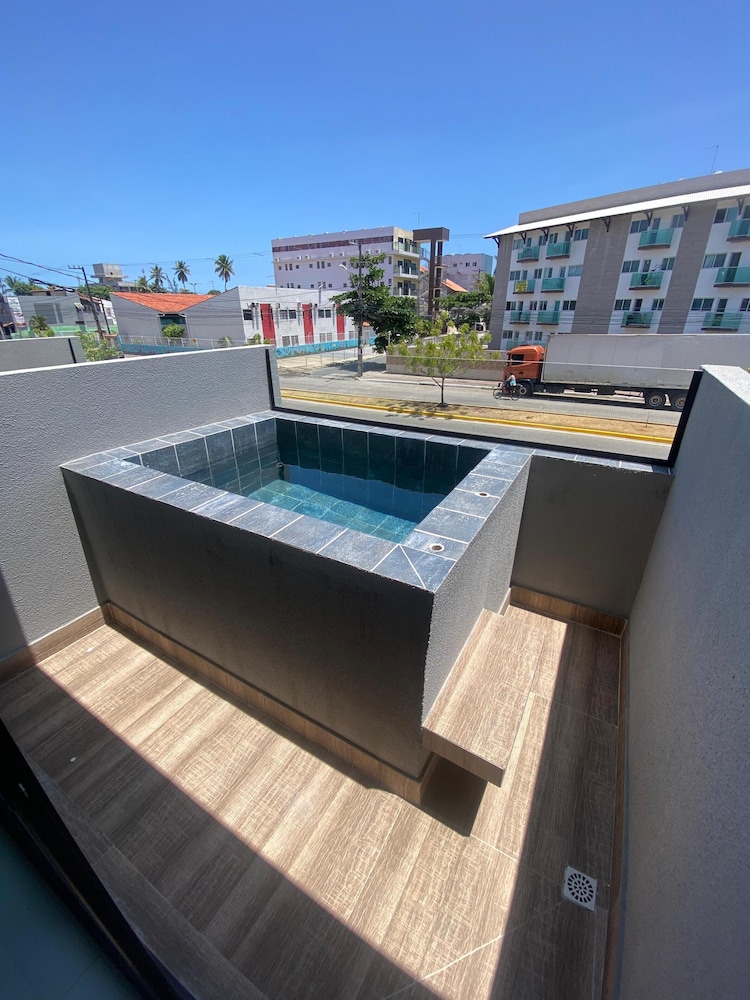 Flat 04 VP no Centro com Piscina