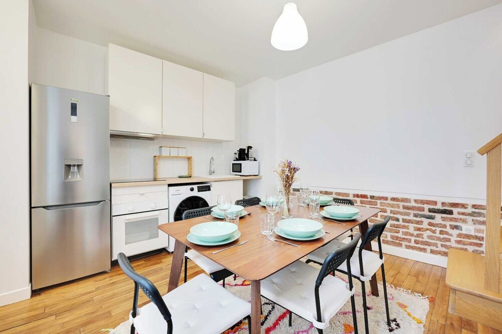 Modern House With AC -3br-6p- Asnieres-sur-seine