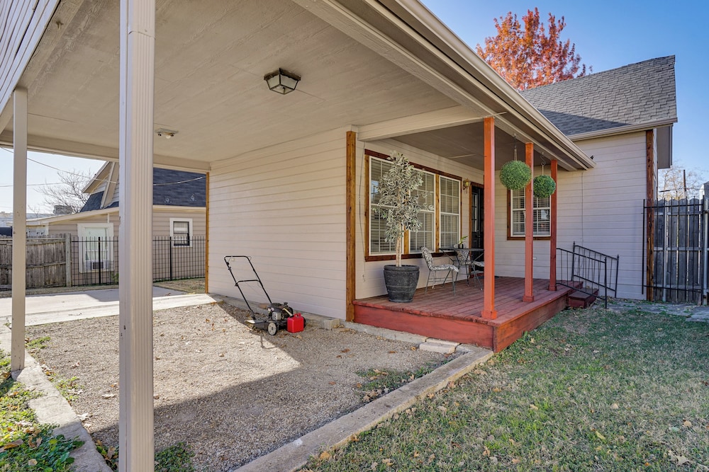 Walk to Shops: Centrally Located Fort Worth Home