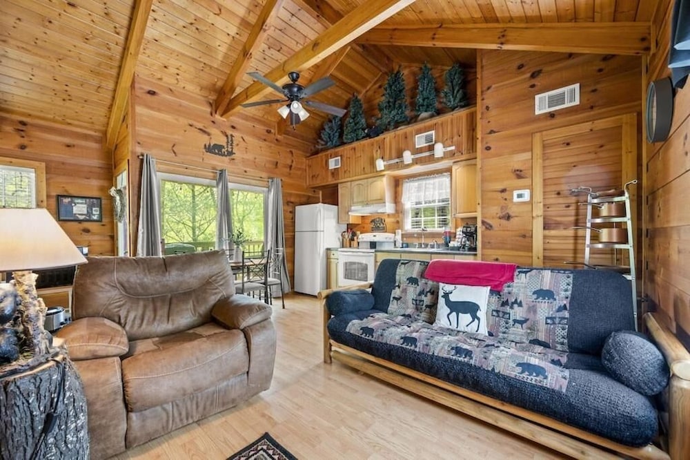 Gatlinburg Couples Retreat w Hot Tub Fire Pit