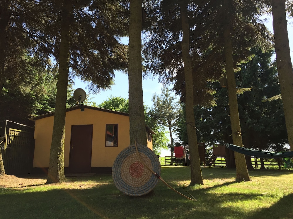 Ferienhaus Mirow-Lärz - Kamin Wald Ruhe