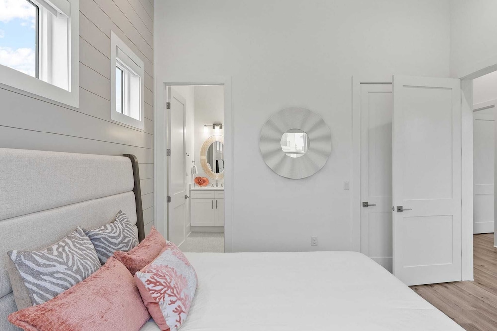 Luxe 30A Home w/ Pool, Outdoor Dining, Golf Cart, & Minutes to Beach