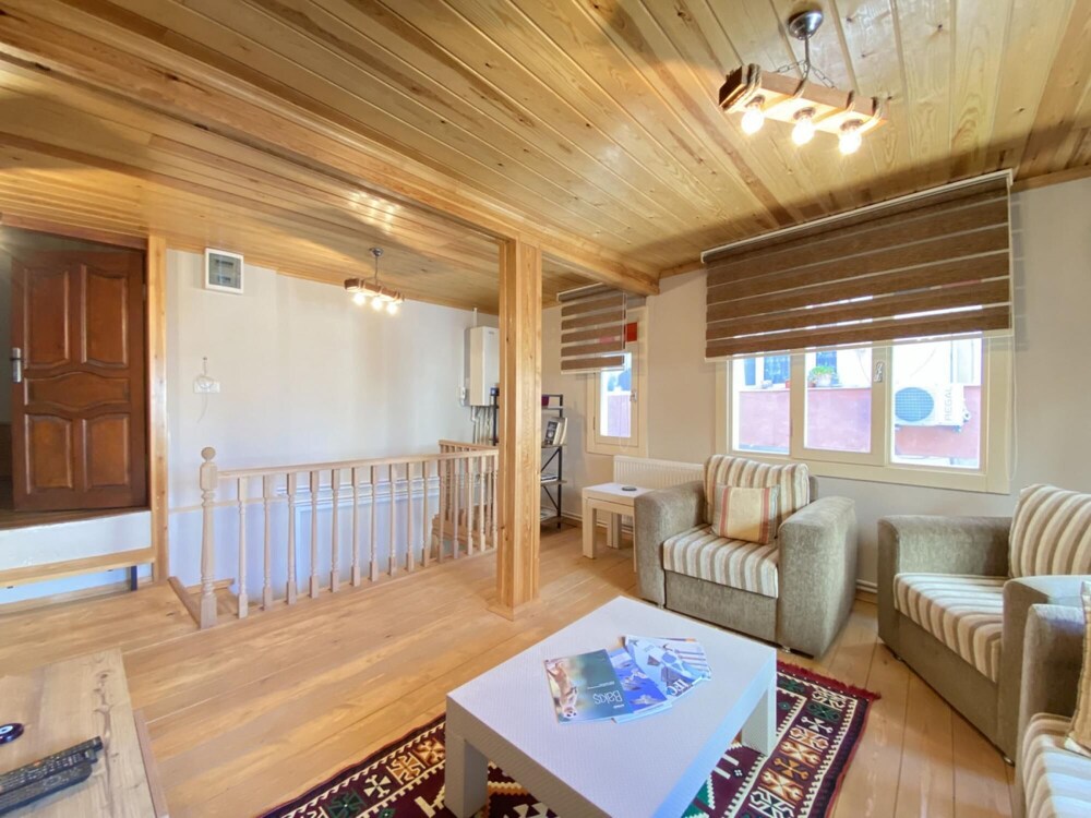 Historical Duplex Villa With Patio in Beyoglu