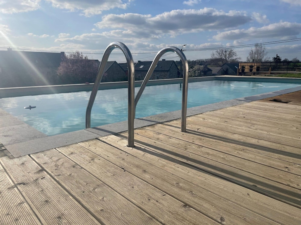 Stone House in Hamoir With Private Pool