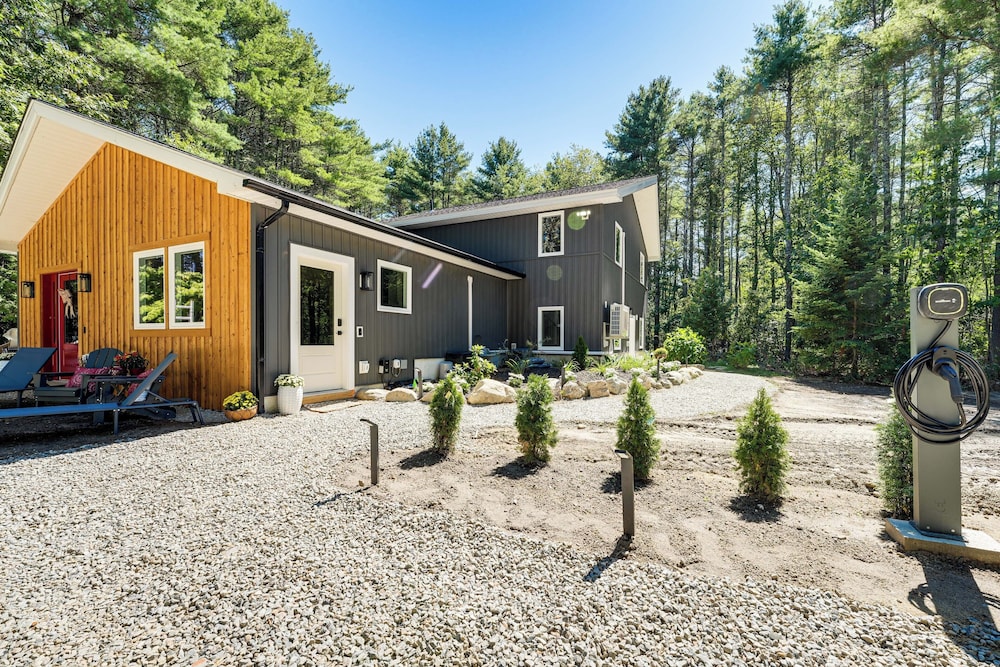 Modern Gem on 15 Acres, 5 Mi to Old Orchard Beach!