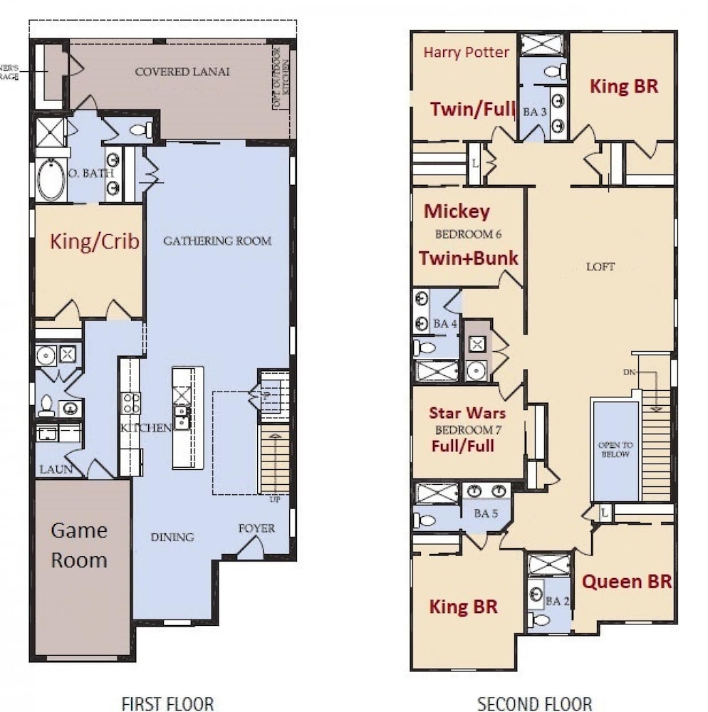 Modern 7BR Family Villa Close 2 Disney w Pool SPA