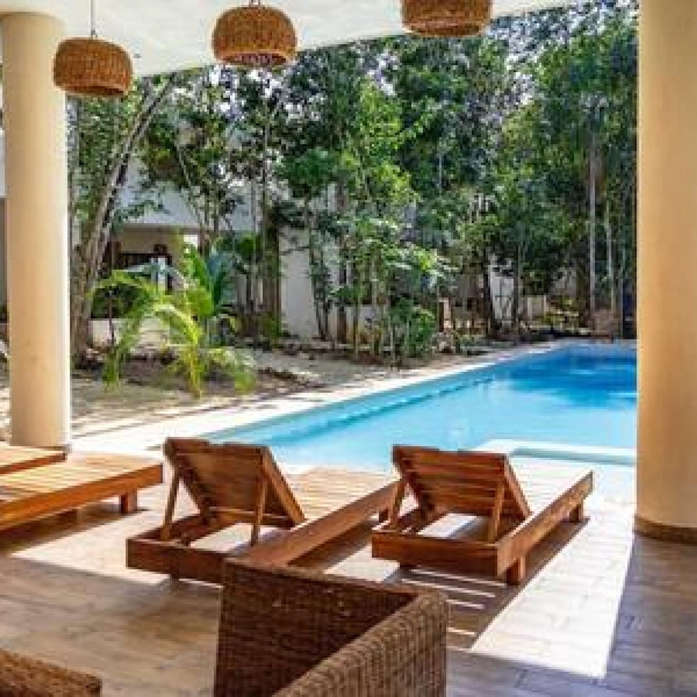 Villa Muyil Resort Pool AC Fast Internet