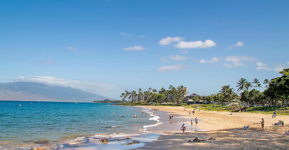 Kihei Akahi C-411 - Modern Top to Bottom Remodel, Split-ac, Across From Kam II