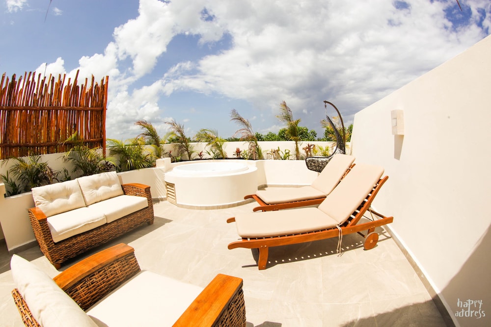 Cancun Vacations - Villa Puerta Zama 2 BR with big terrace in Tulum by Happy Address - Property Image 3
