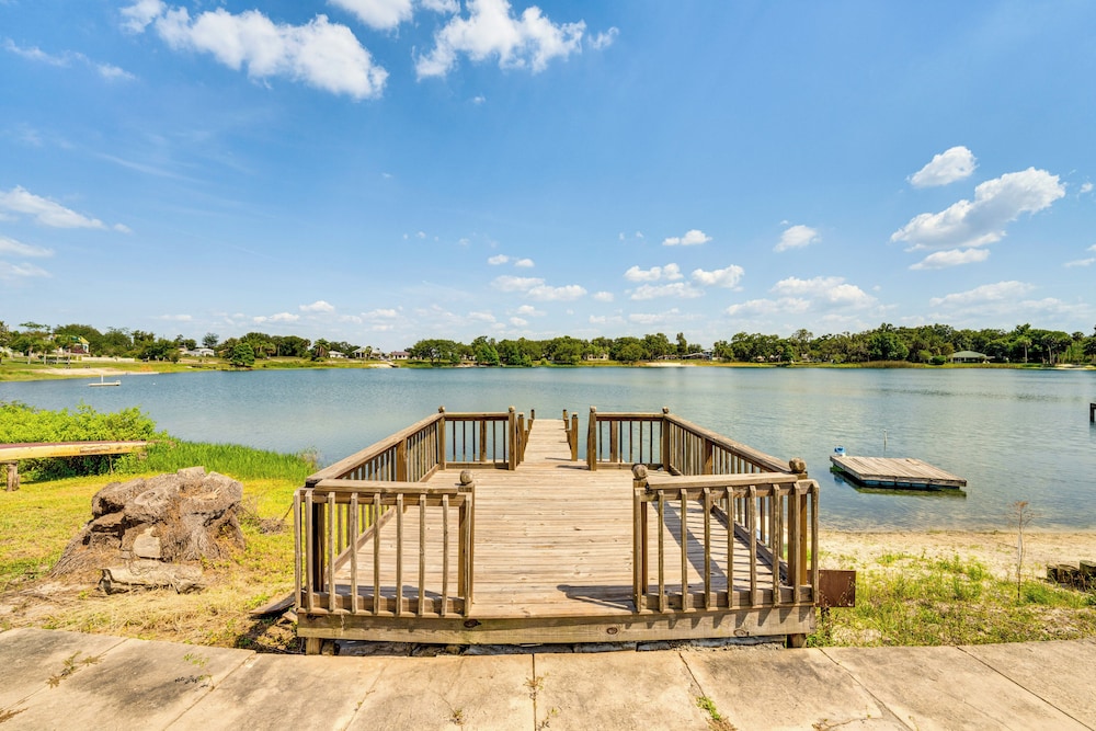 Artsy Bungalow on St Anne Lake: Pool, Dock & Deck
