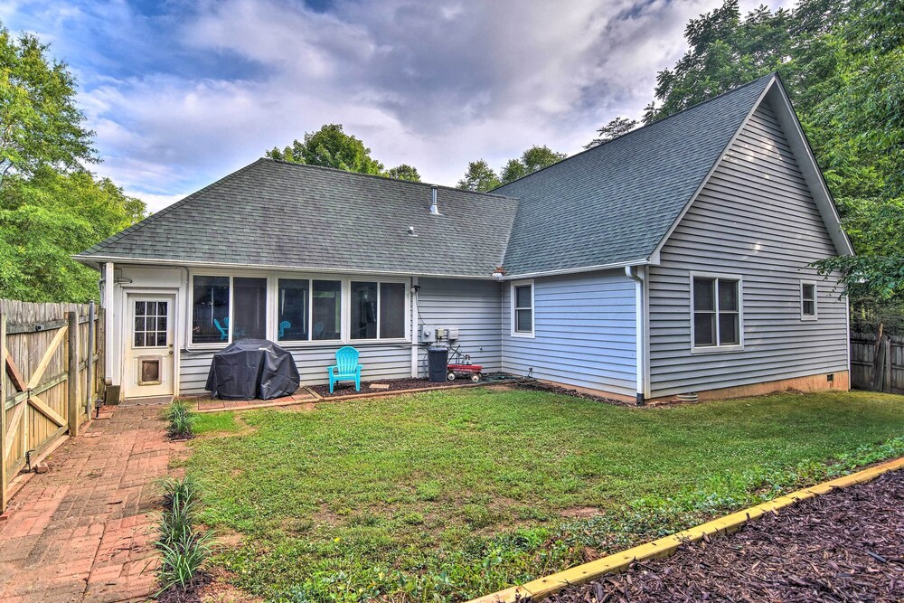 Quiet Black Mountain Home w/ Grill & Fire Pit view 3