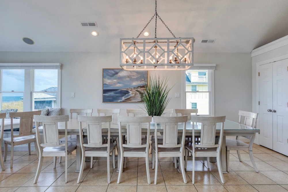 Sleeps 28 Beachfront w/ Pool, Hot Tub, Game Room Atlantic Watch by Avantstay