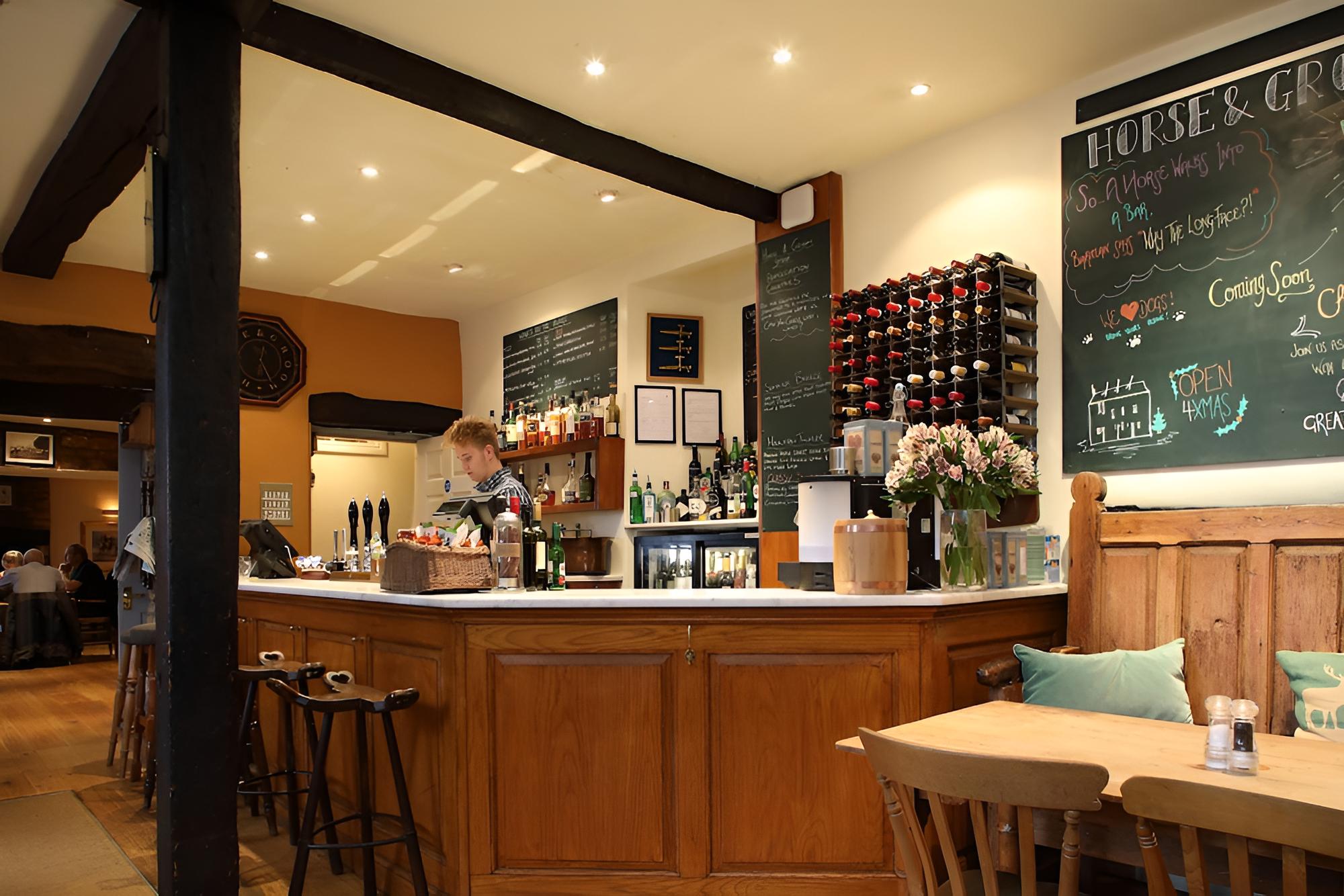 Horse and Groom