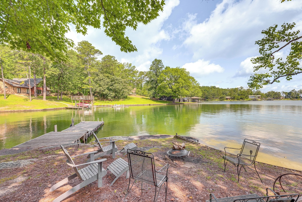 Dock + Stunning Views: Forested Lake Martin Cabin!