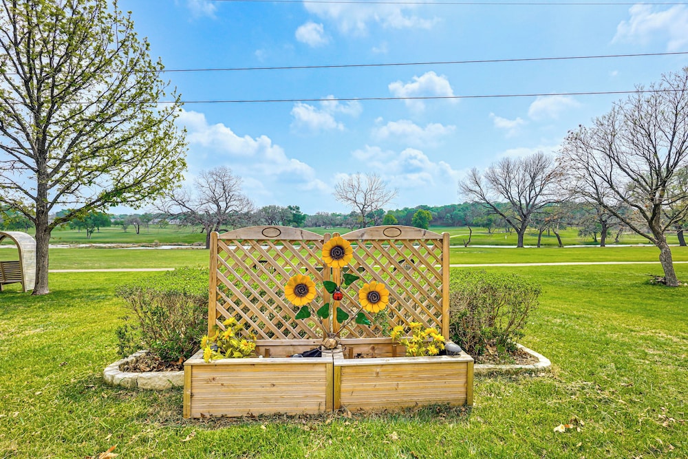 Golf Course Views: Family Home w/ Yard in Salado!