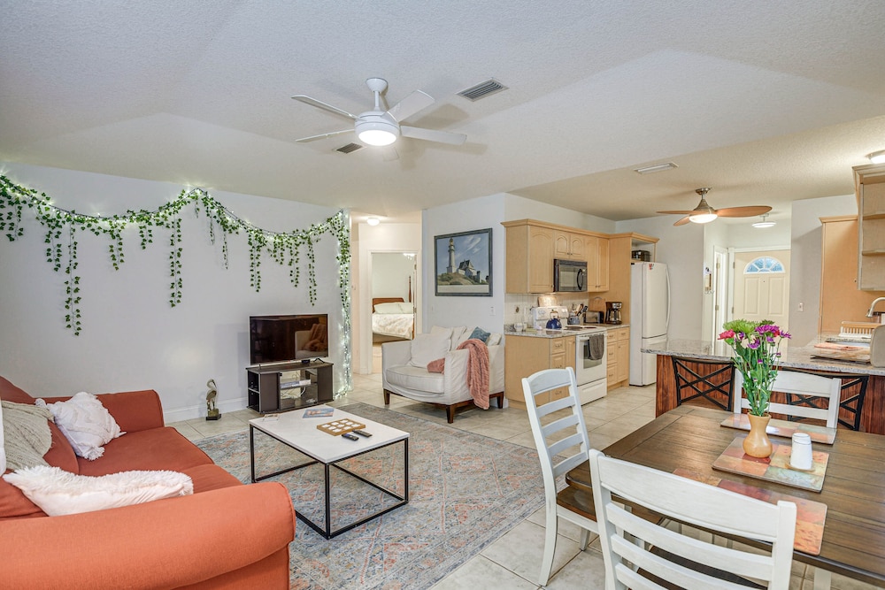 Palm Coast Vacation Rental < 1 Mi to the Beach!