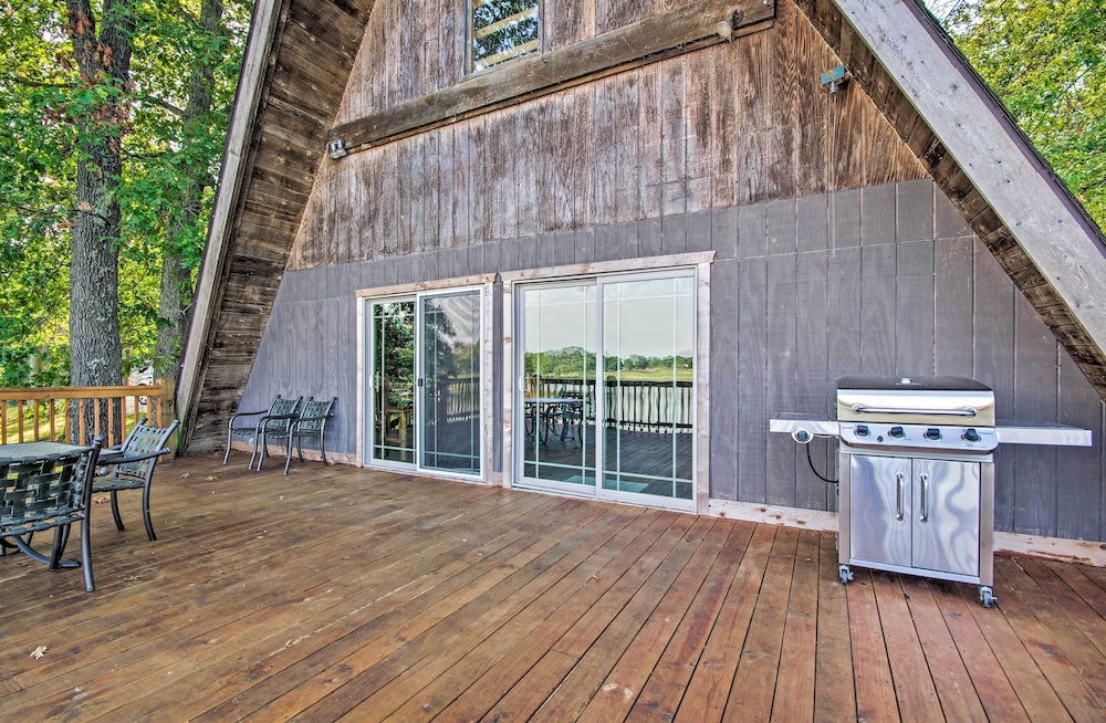 Lakefront A-frame Cabin With Community Perks view 2