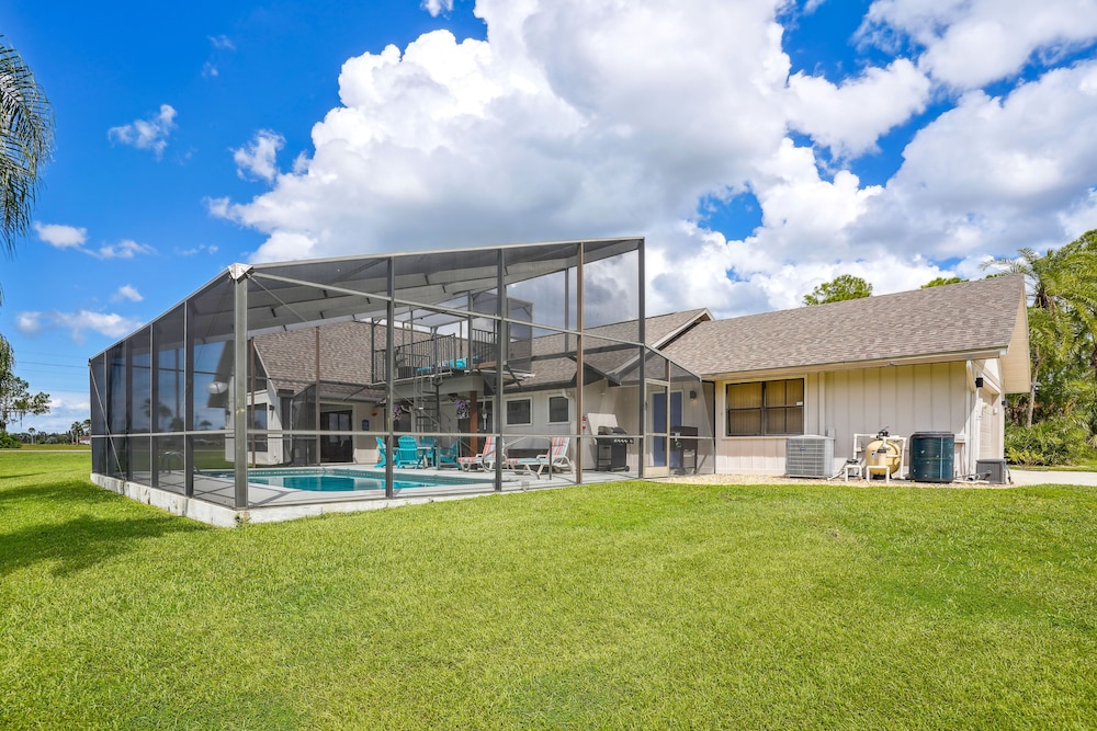 Luxurious Florida Home w/ Pool & Canal Access view 4