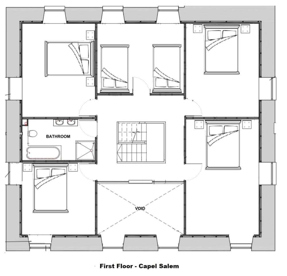 Beautiful 5 Bedroom Apartment in Capel Salem
