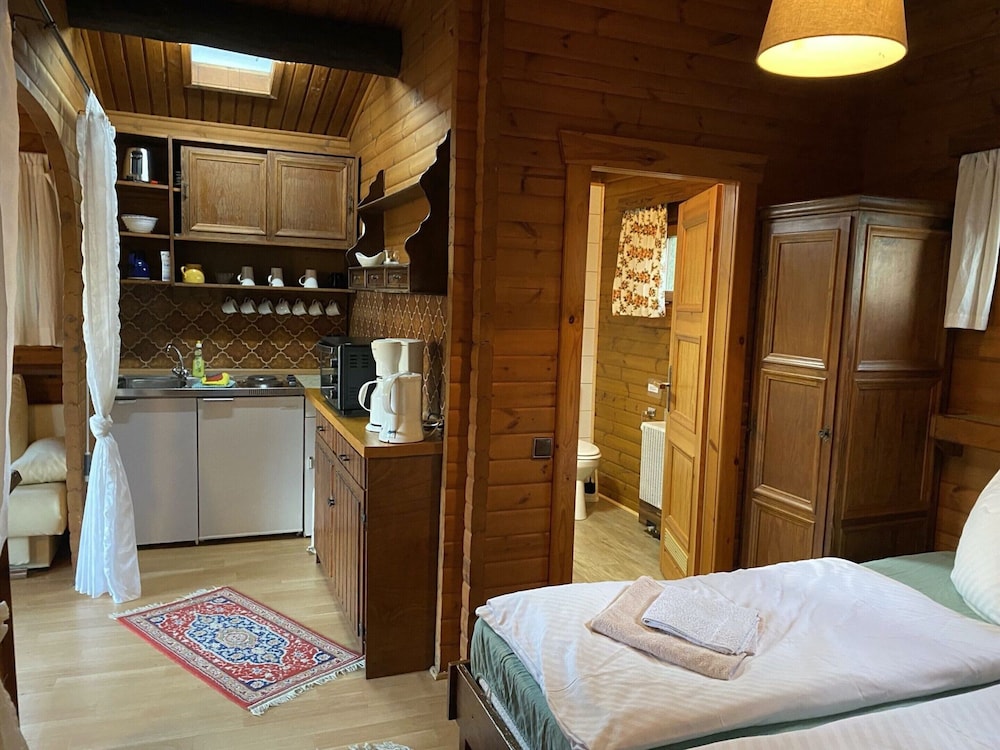 Blockhaus Mitten in der Natur