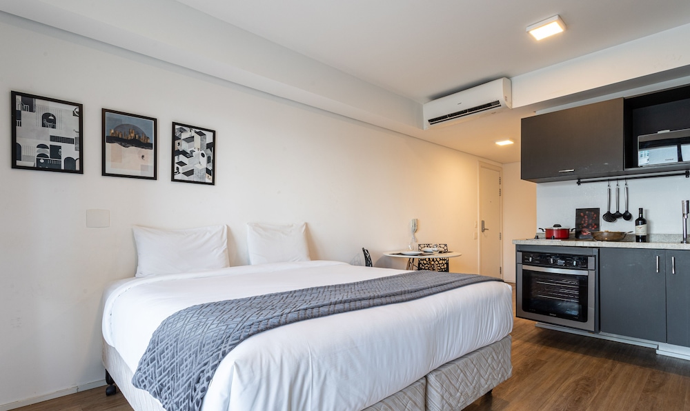 Setin Downtown Genebra by Viva - Apartamentos completos na Bela Vista com piscina