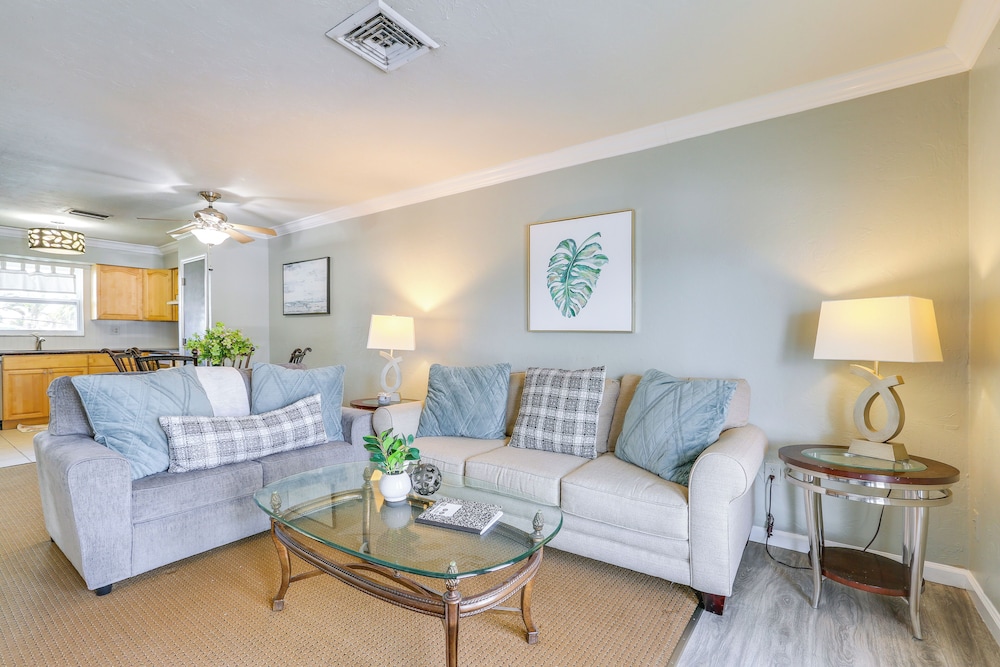 Steps to Shore: Sunny Fort Myers Beach Escape!