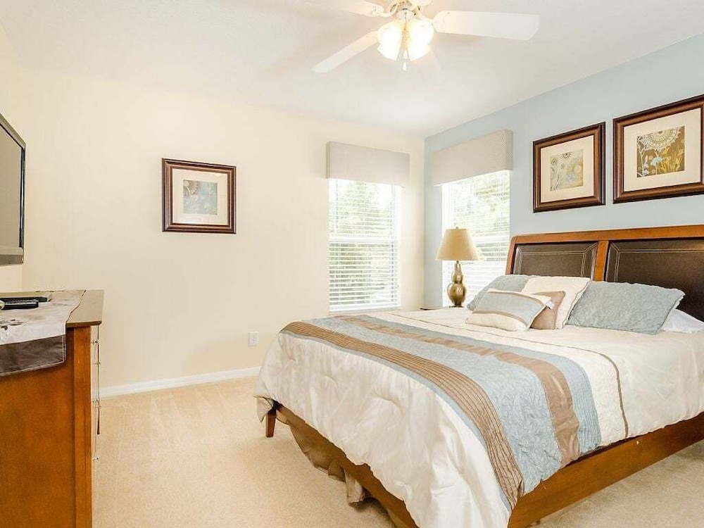 Southern Comfort Private Pool/spa Near Disney! 6 Bedroom Villa