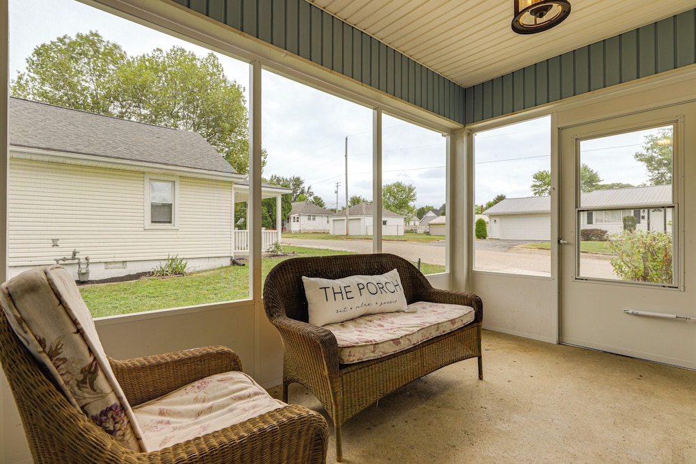 Modern Comfort Near Columbus: Home w/ Yard & Porch