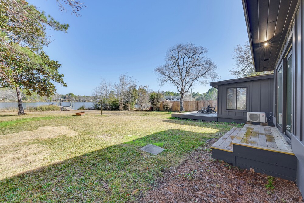 Sups & Dock at Waterfront Home in Freeport
