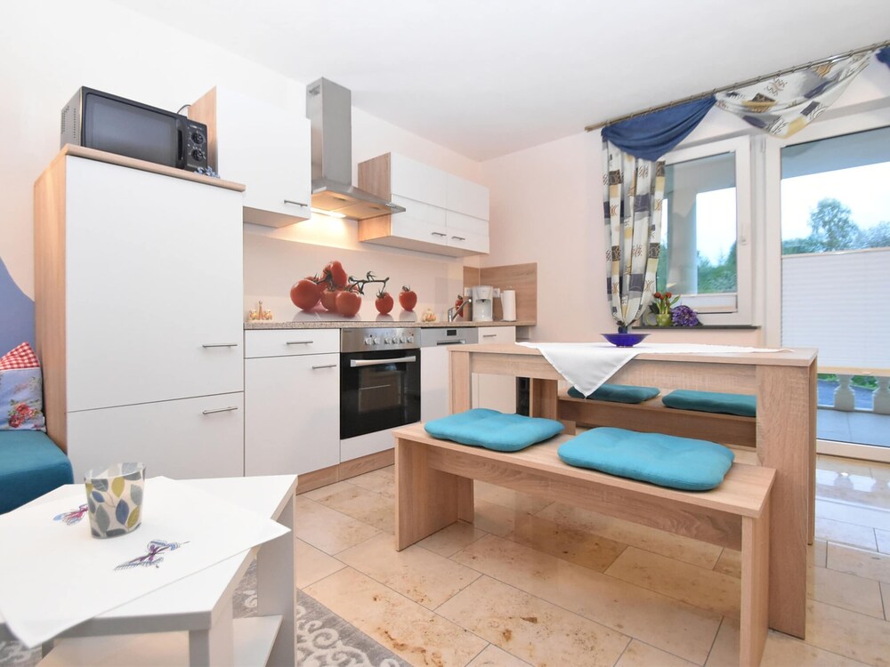Roomy Apartment in Lichtenhain With Pond