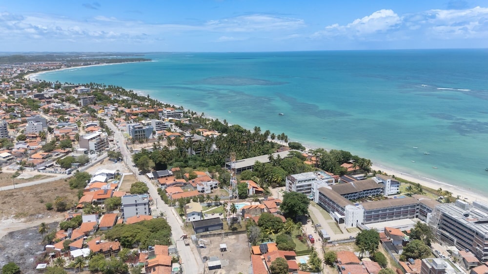 Flat beira mar-Com Churrasq-SH133
