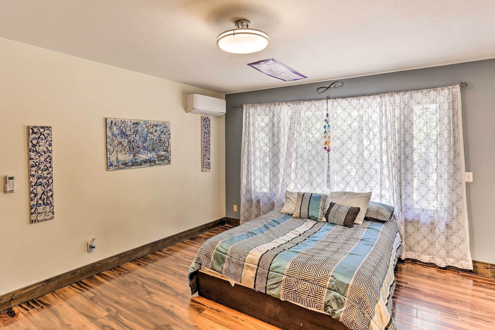 Vibrant Weaverville Escape w/ Deck & Creek!