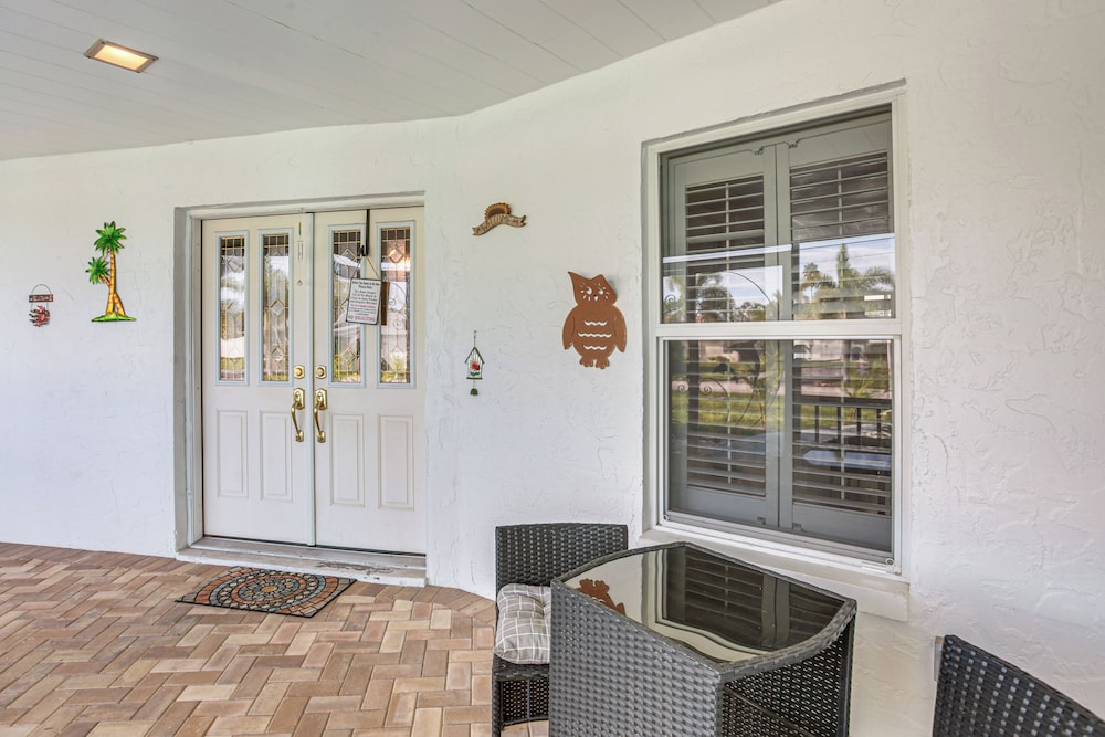 Canal-front, Pet-friendly Cape Coral Retreat!