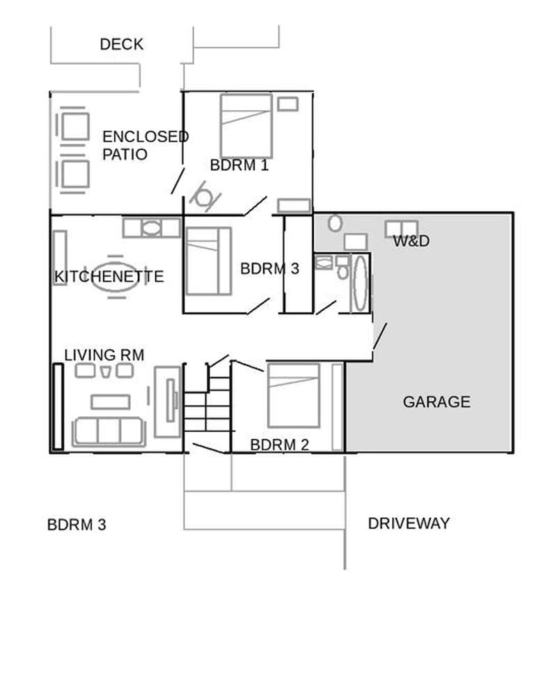 6 Bedrooms House w Hot Tub Deck Pool Table