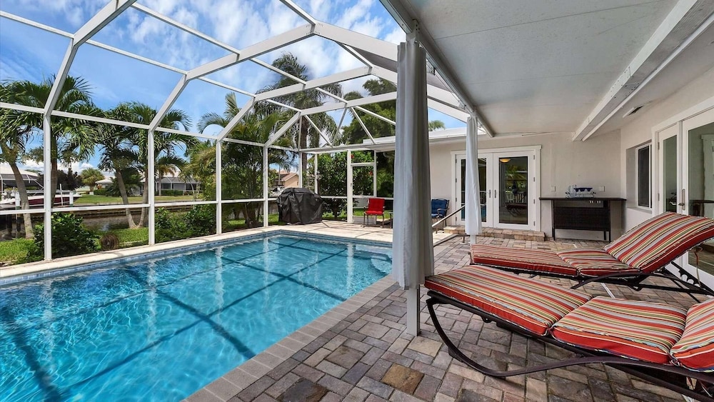 Punta Gorda Isles 3-Bedroom Private Pool Home on Canal with Dock 3 Home