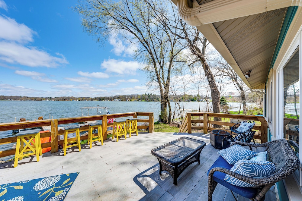 Ice Fish, Ski & Explore: Mukwonago Lake House!
