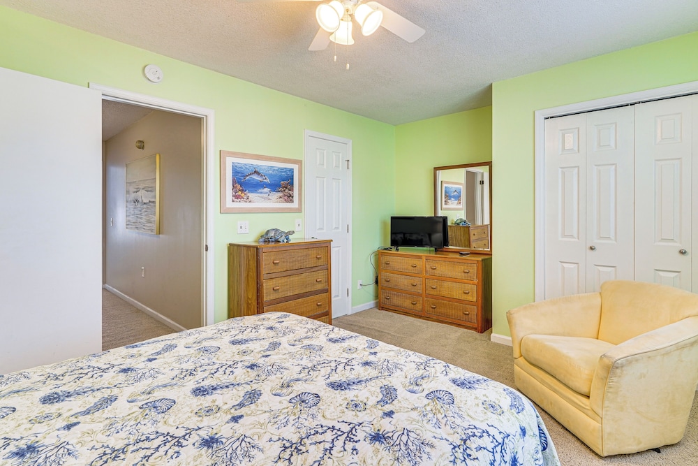 Walk to Beach: PCB Gem w/ Community Pool Access!