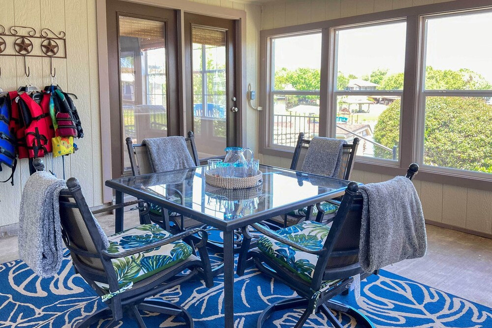 Waterfront Home on Private Lake Granbury Cove view 3