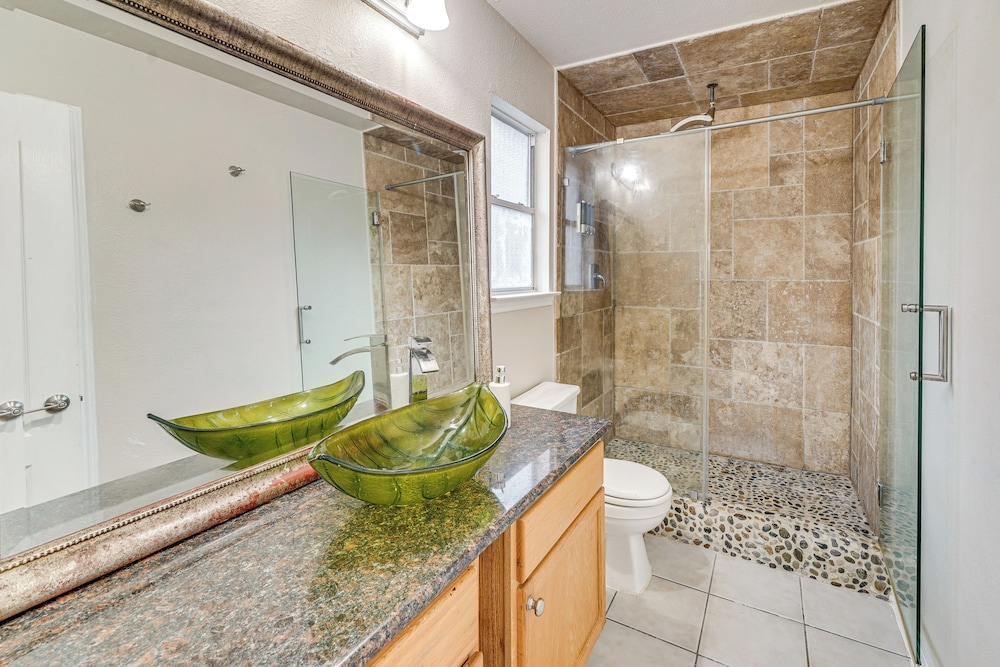 Pool Access & Fenced Yard: San Antonio Family Home