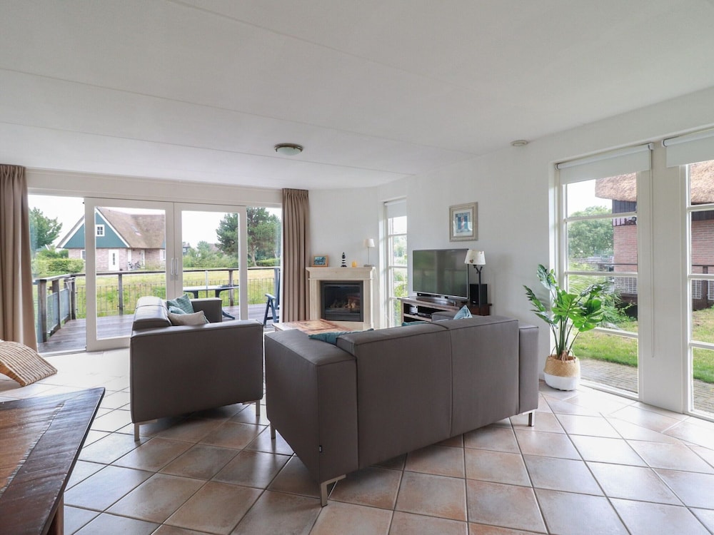 Villa With Terrace on the Water in Friesland view 3
