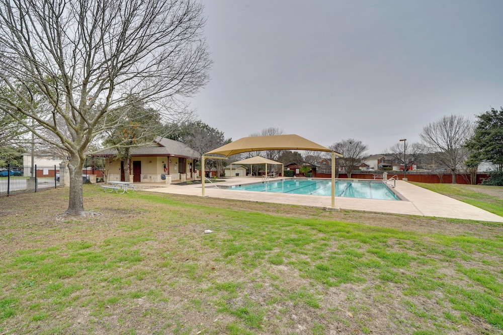 Pool Access & Fenced Yard: San Antonio Family Home
