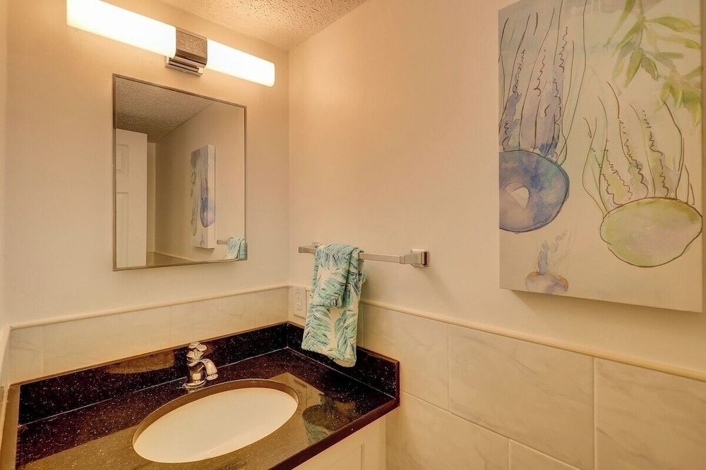 Beach Getaway 2BR w/ Pool + Modern Comforts