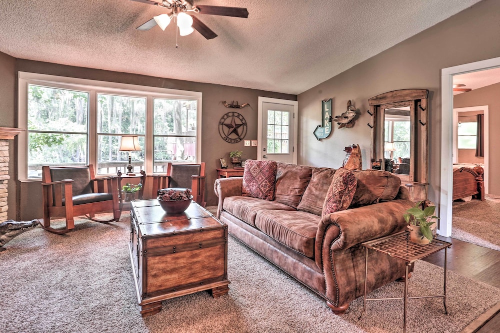 Waterfront Karnack Home w/ Boathouse  Deck! - Property Image 1