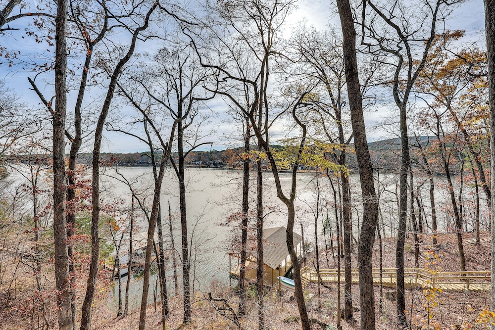 Lakefront Hot Springs Village Home w/ Private Dock