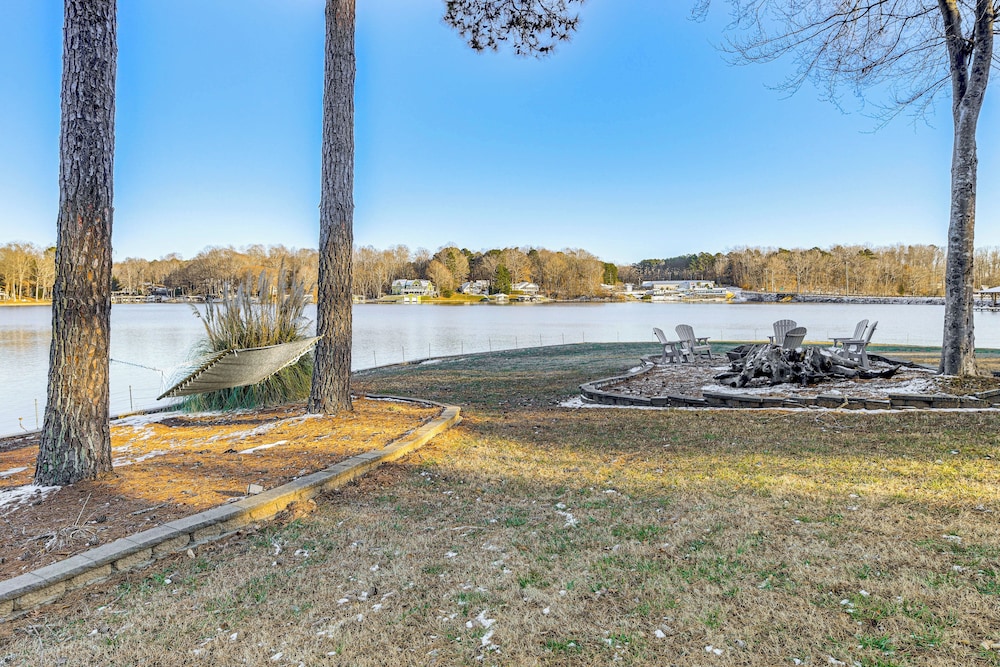 Waterfront Home w/ Dock on Lake Gaston!