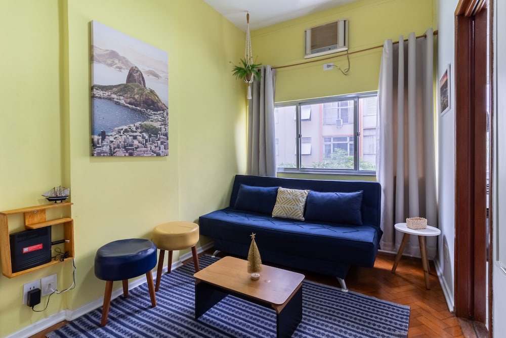 Flat in Copacabana 9 Minutes From the Beach Stc202