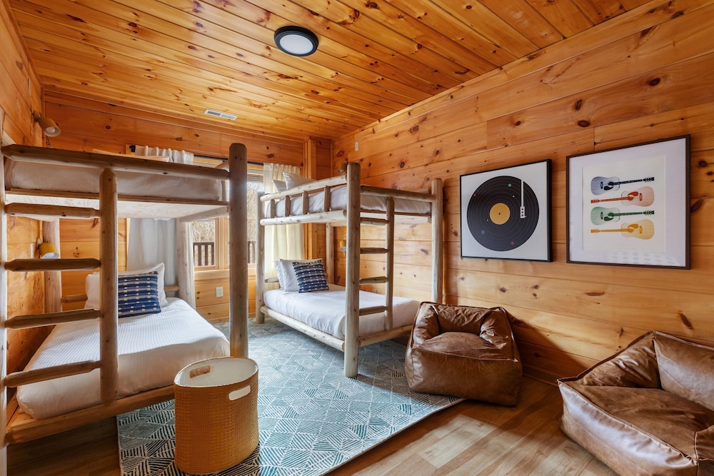 Yesteryear Hot Tub 360 Deck and Game Room Redesigned Cabin Easy Access